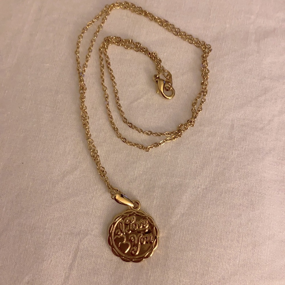 Gold necklace